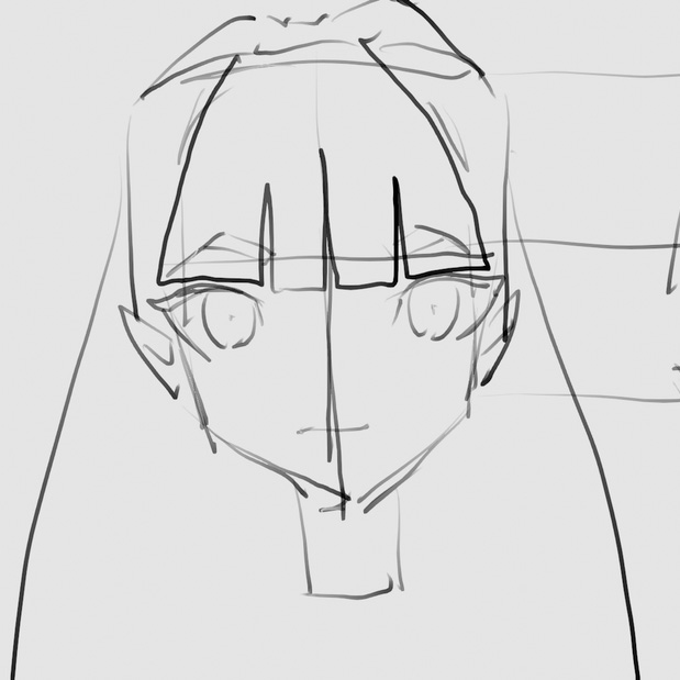 front view drawing
